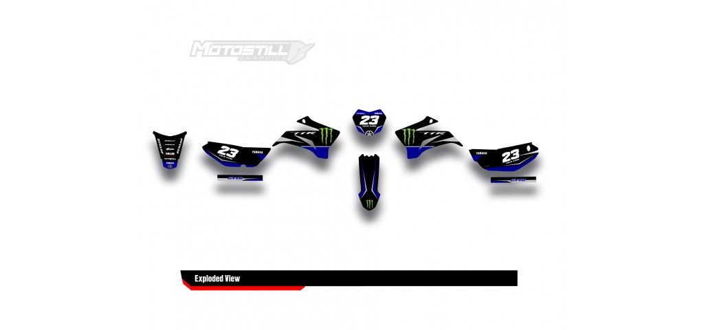 YAMAHA TTR 125 2008-2025 GRAPHIC SET DECAL KIT