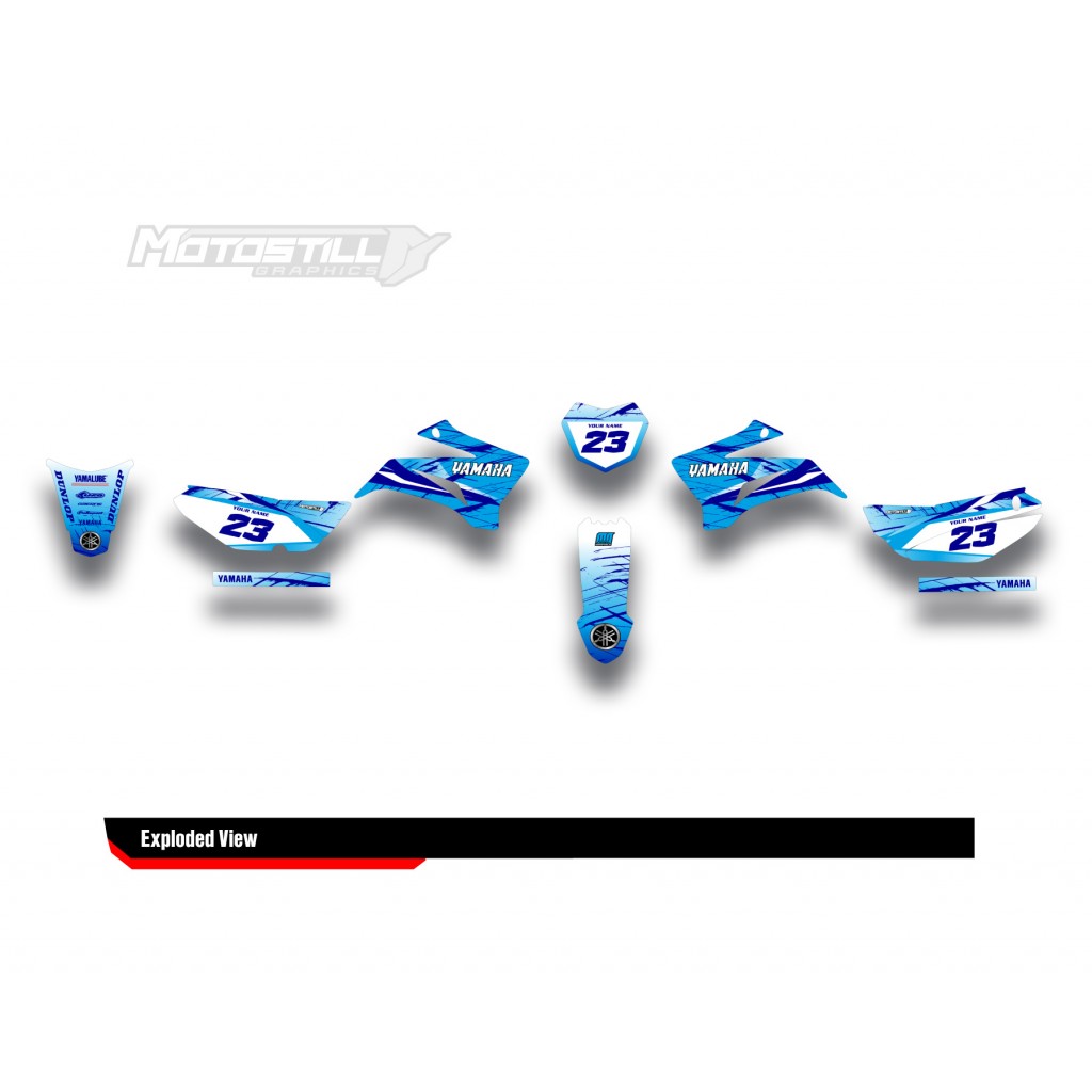YAMAHA TTR 125 2008-2025 GRAPHIC SET DECAL KIT