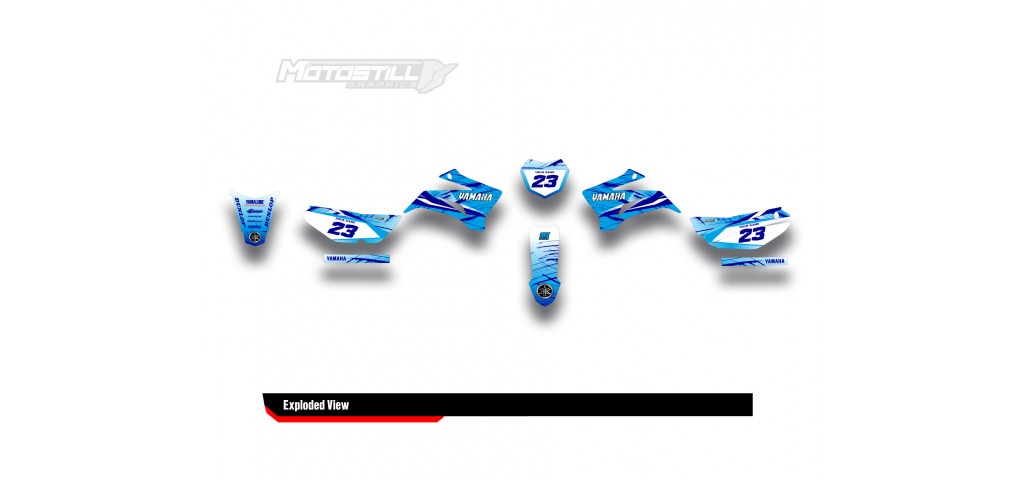 YAMAHA TTR 125 2008-2025 GRAPHIC SET DECAL KIT