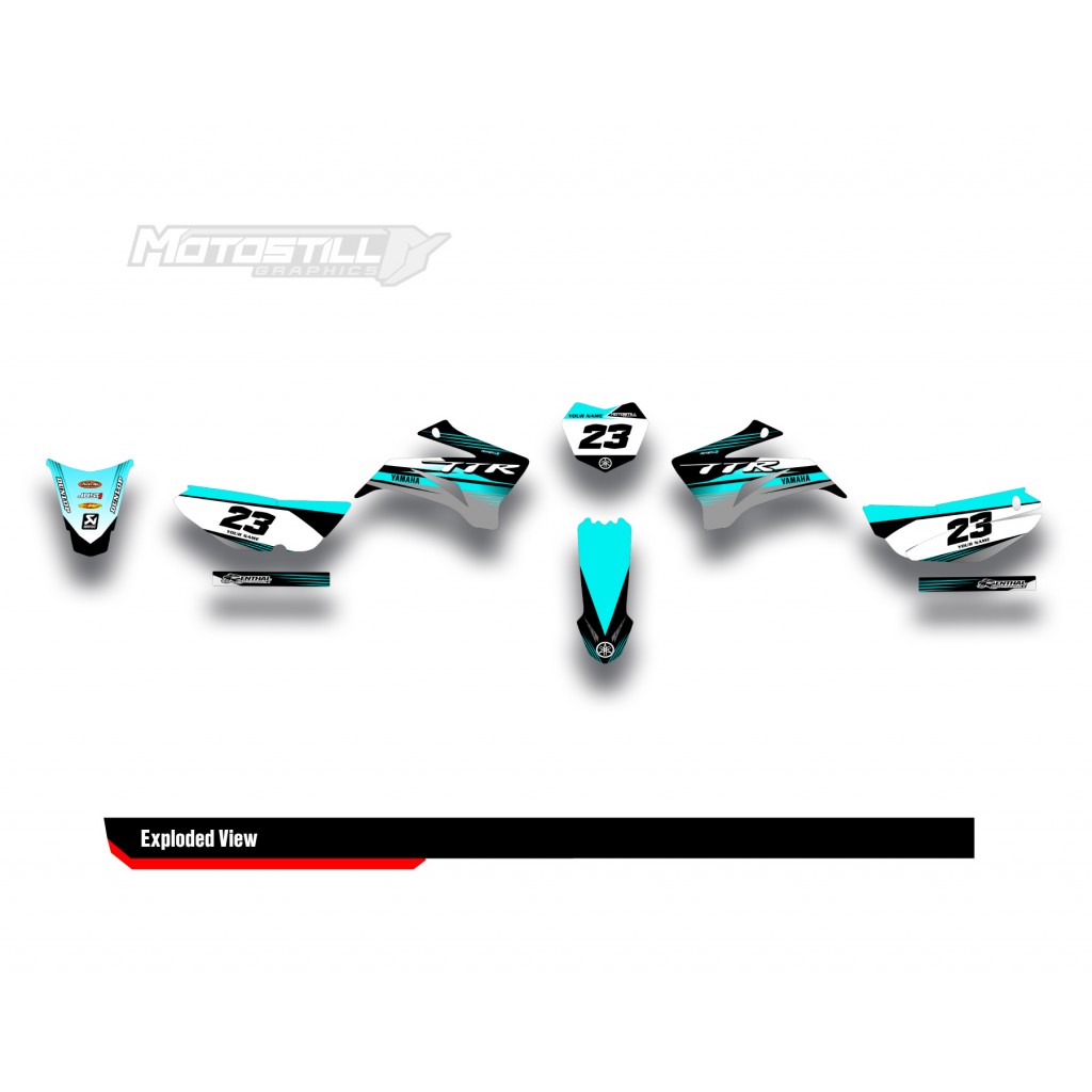 YAMAHA TTR 125 2008-2025 GRAPHIC SET DECAL KIT