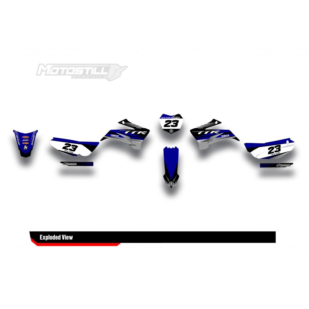 YAMAHA TTR 125 2008-2025 GRAPHIC SET DECAL KIT