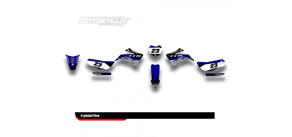 YAMAHA TTR 125 2008-2025 GRAPHIC SET DECAL KIT