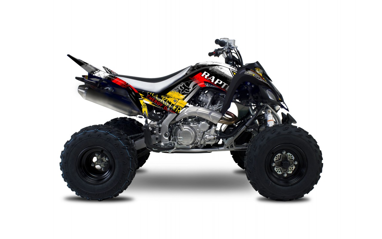 YAMAHA RAPTOR 700 2006-2013 ATV GRAPHIC STICKER SET DECAL KIT
