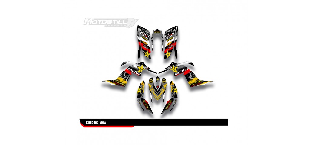 Yamaha Raptor 700 2006 - 2024 Graphıc Set - Decal Kıt