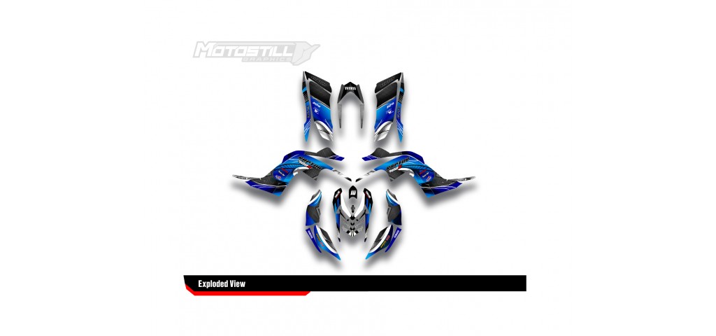 Yamaha Raptor 700 2006 - 2024 Graphıc Set - Decal Kıt