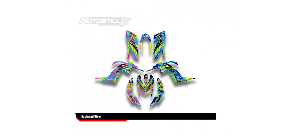 Yamaha Raptor 700 2006 - 2024 Graphıc Set - Decal Kıt