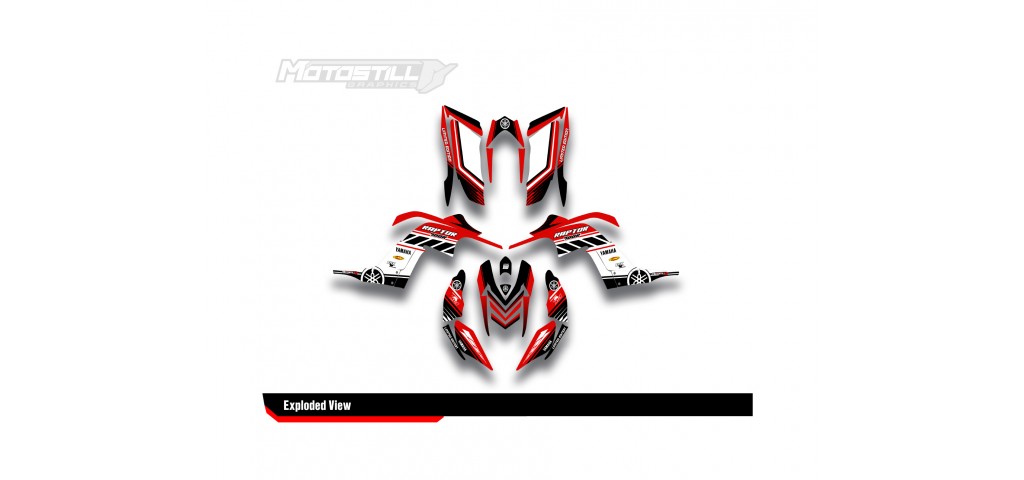 Yamaha Raptor 700 2006 - 2024 Graphıc Set - Decal Kıt