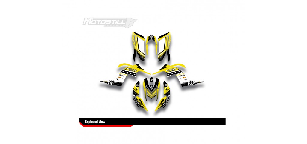 Yamaha Raptor 700 2006 - 2024 Graphıc Set - Decal Kıt