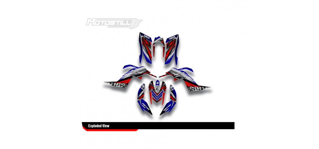 Yamaha Raptor 700 2006 - 2024 Graphıc Set - Decal Kıt