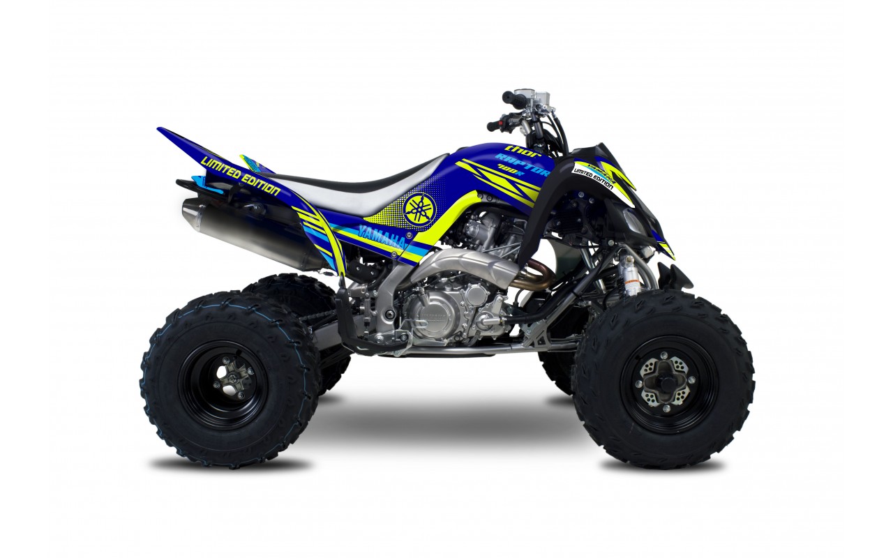 YAMAHA RAPTOR 700 2006-2013 ATV GRAPHIC STICKER SET DECAL KIT