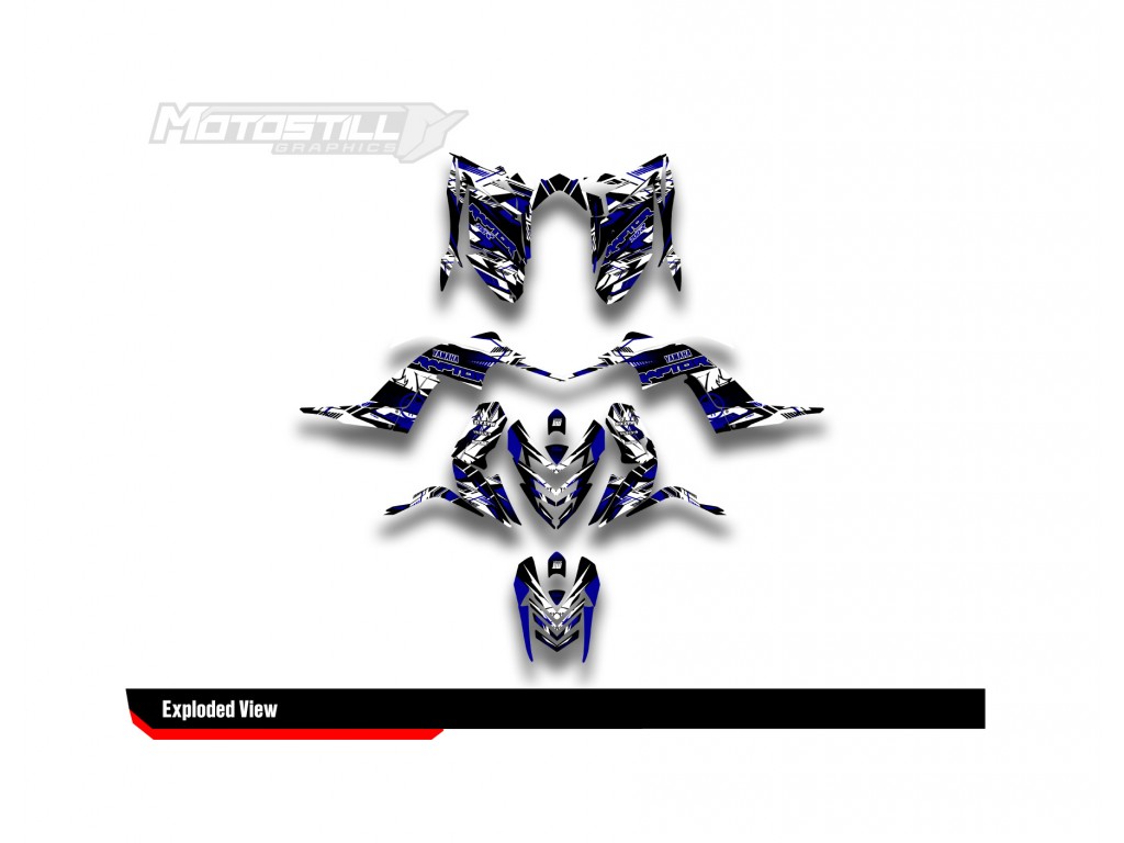 Yamaha Raptor 700 2006 - 2024 Graphıc Set - Decal Kıt