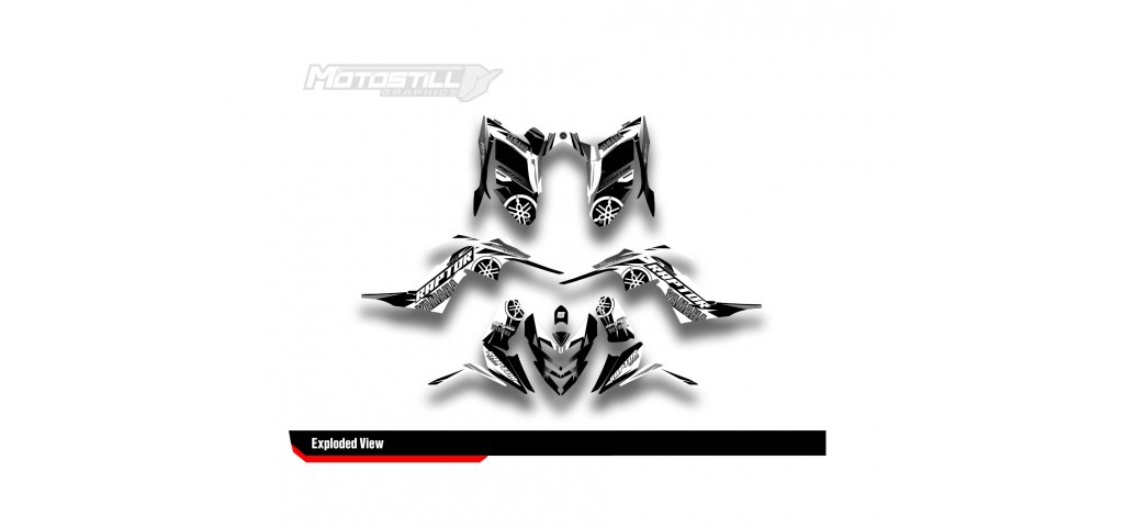 Yamaha Raptor 700 2006 - 2024 Graphıc Set - Decal Kıt