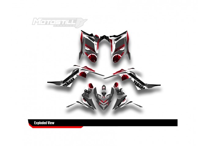 Yamaha Raptor 700 2006 - 2024 Graphıc Set - Decal Kıt