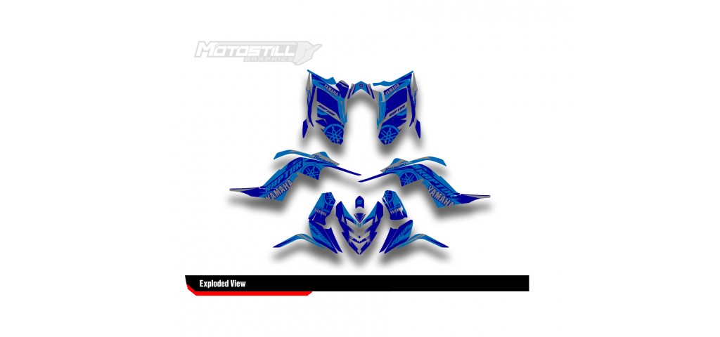 Yamaha Raptor 700 2006 - 2024 Graphıc Set - Decal Kıt