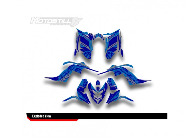 Yamaha Raptor 700 2006 - 2024 Graphıc Set - Decal Kıt