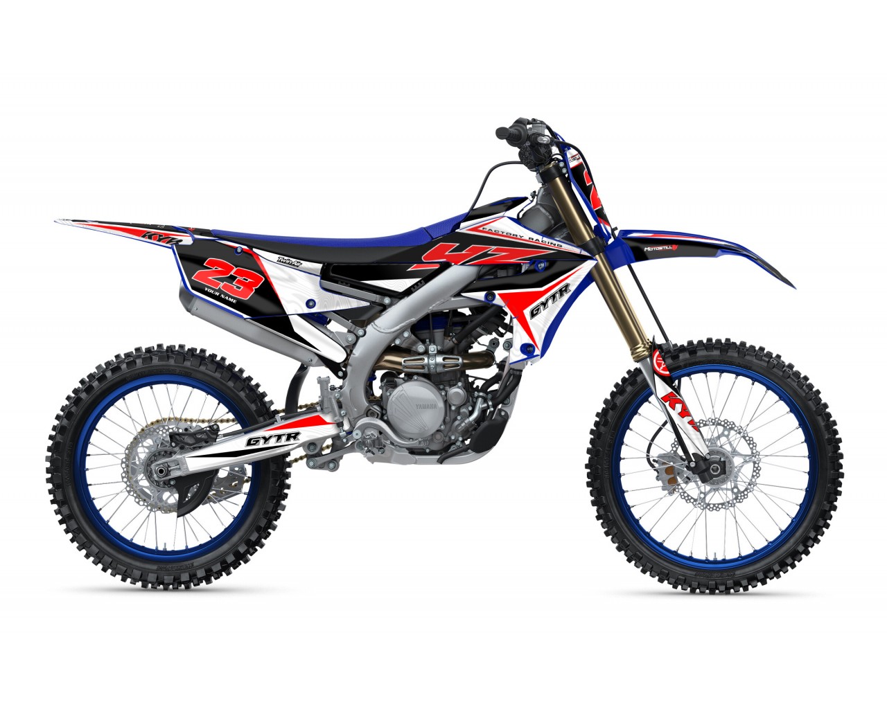 YAMAHA YZ450F 18-22 / YZ250F 19-22 GRAPHIC SET DECAL KIT