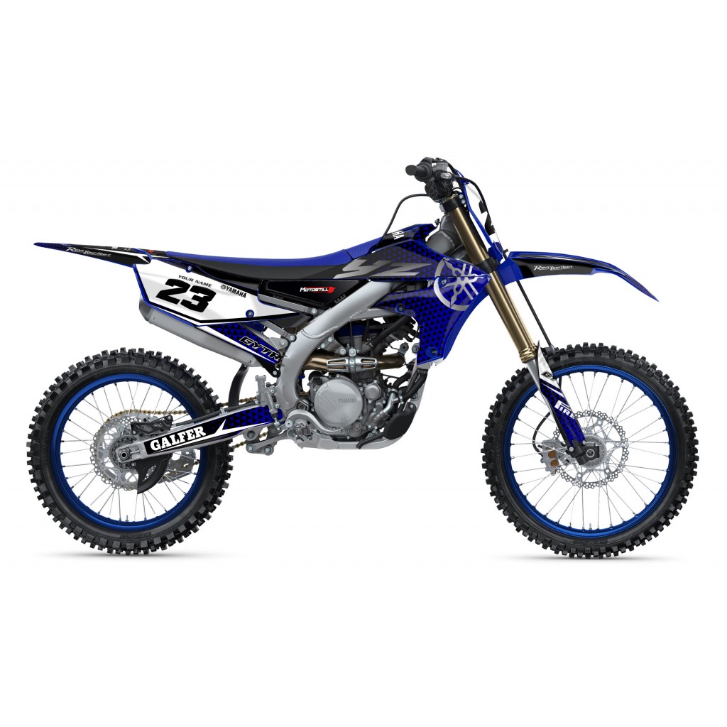 YAMAHA YZ450F 18-22 / YZ250F 19-22 GRAPHIC SET DECAL KIT