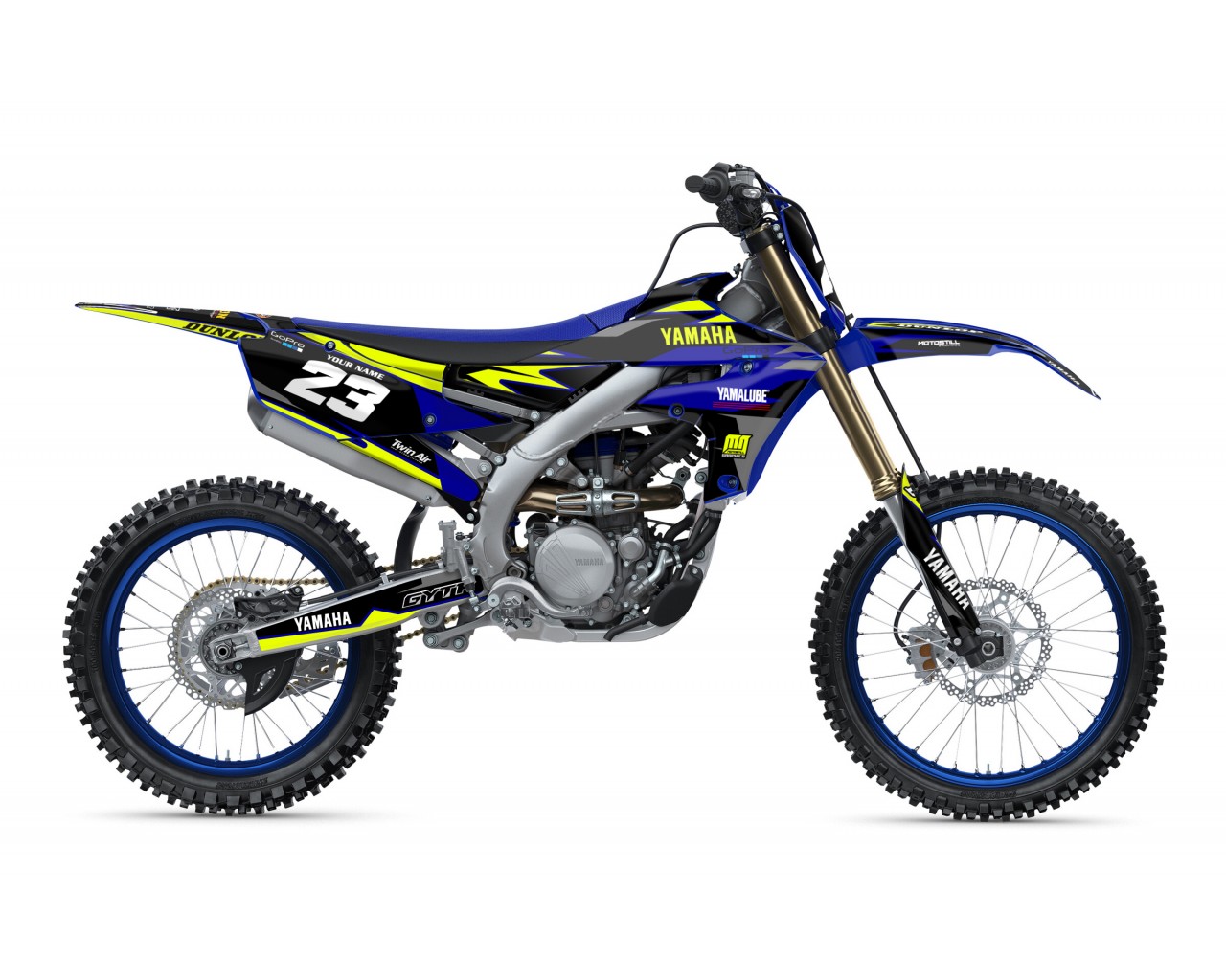 YAMAHA YZ450F 18-22 / YZ250F 19-22 GRAPHIC SET DECAL KIT