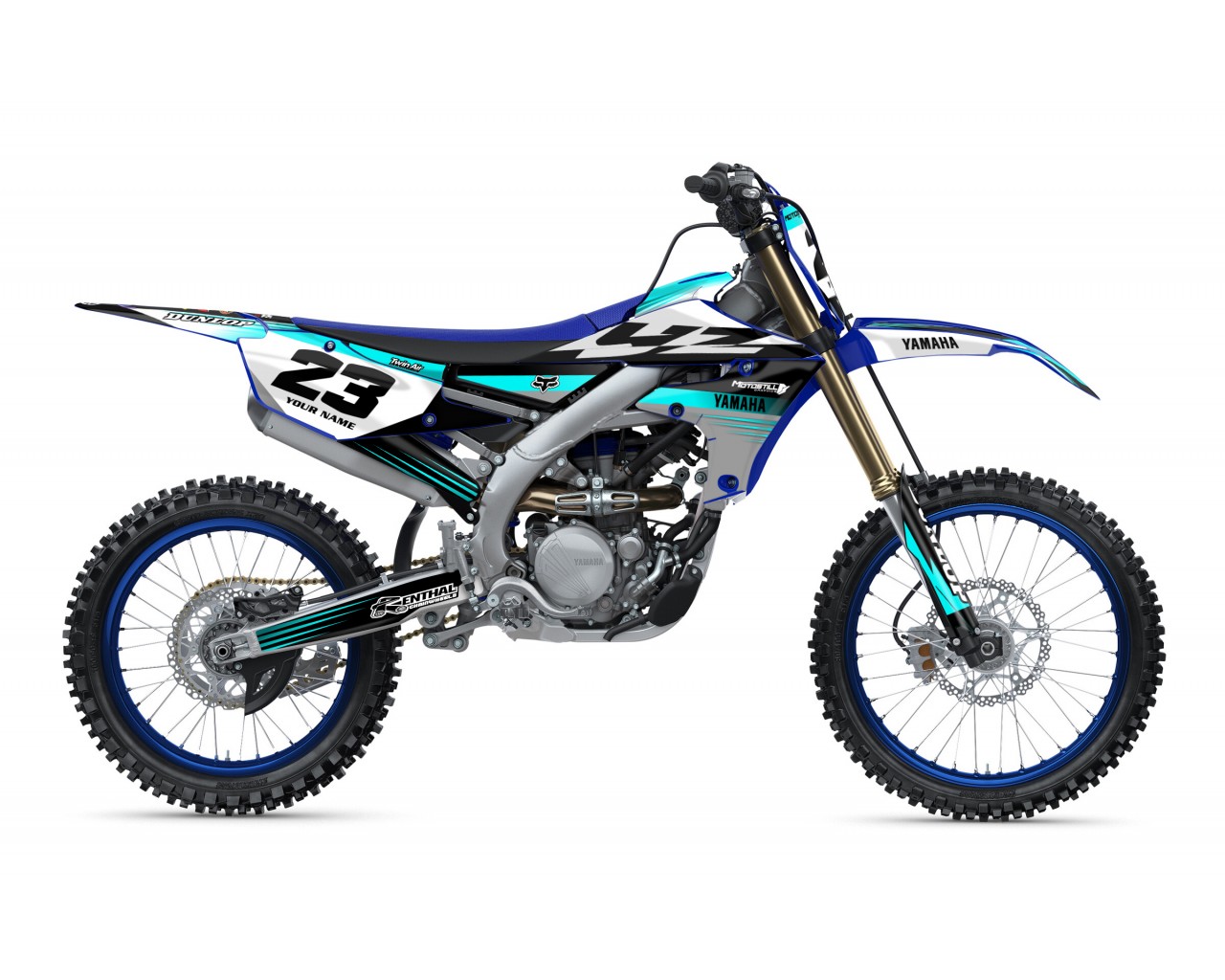 YAMAHA YZ450F 18-22 / YZ250F 19-22 GRAPHIC SET DECAL KIT