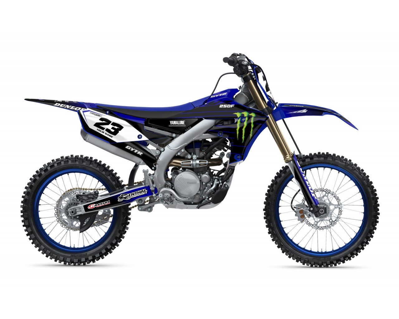 YAMAHA YZ450F 18-22 / YZ250F 19-22 GRAPHIC SET DECAL KIT