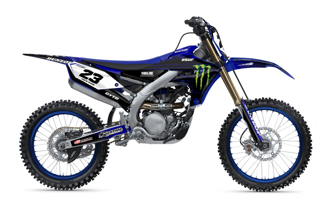 YAMAHA YZ450F 18-22 / YZ250F 19-22 GRAPHIC SET DECAL KIT