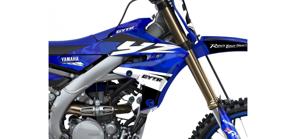 YAMAHA YZ450F 18-22 / YZ250F 19-22 GRAPHIC SET DECAL KIT