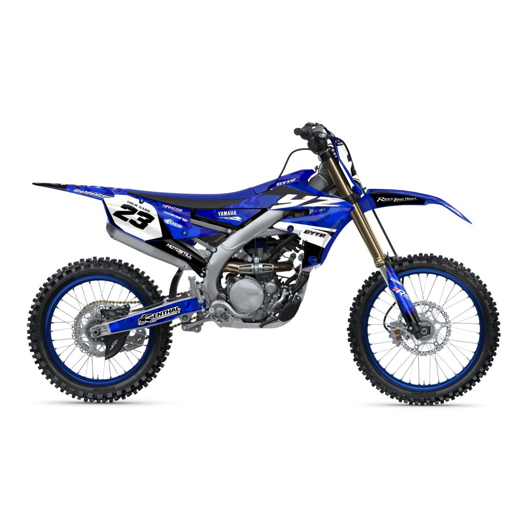 YAMAHA YZ450F 18-22 / YZ250F 19-22 GRAPHIC SET DECAL KIT