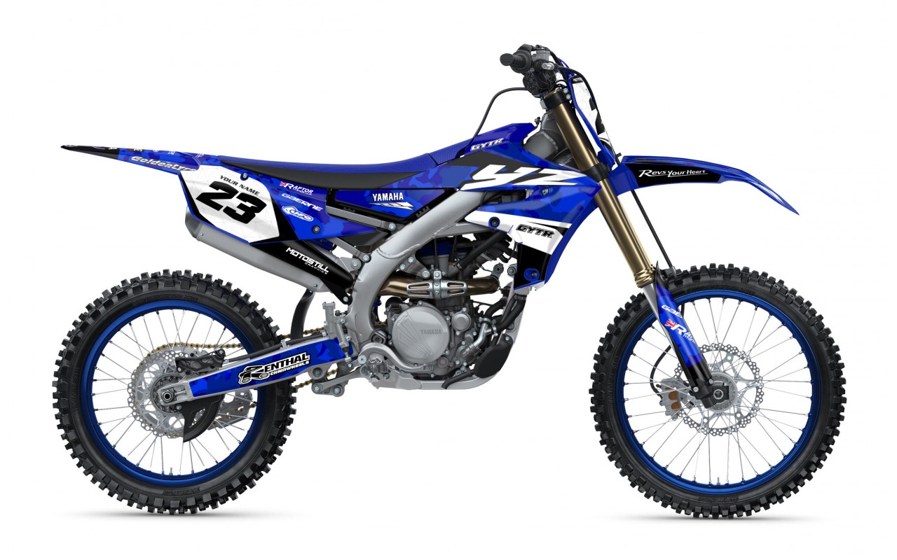 YAMAHA YZ450F 18-22 / YZ250F 19-22 GRAPHIC SET DECAL KIT