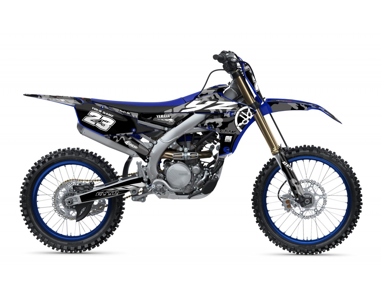 YAMAHA YZ450F 18-22 / YZ250F 19-22 GRAPHIC SET DECAL KIT