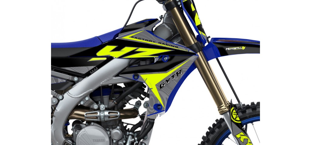 YAMAHA YZ450F 18-22 / YZ250F 19-22 GRAPHIC SET DECAL KIT