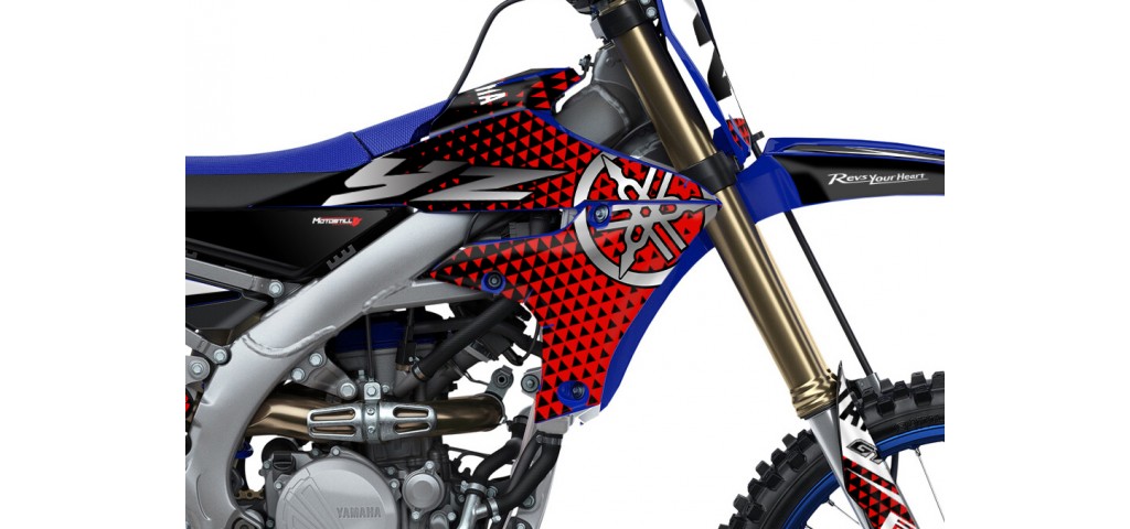 YAMAHA YZ450F 18-22 / YZ250F 19-22 GRAPHIC SET DECAL KIT