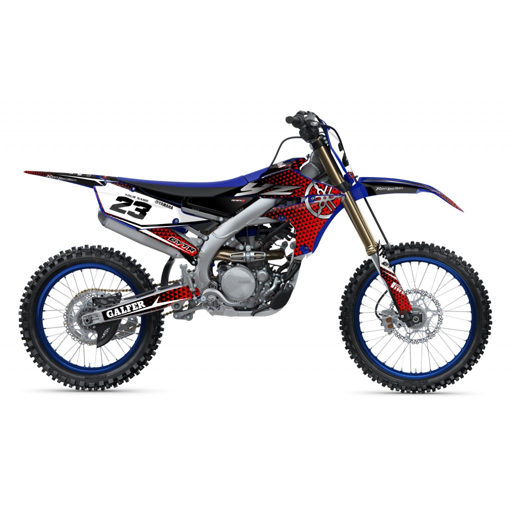 YAMAHA YZ450F 18-22 / YZ250F 19-22 GRAPHIC SET DECAL KIT