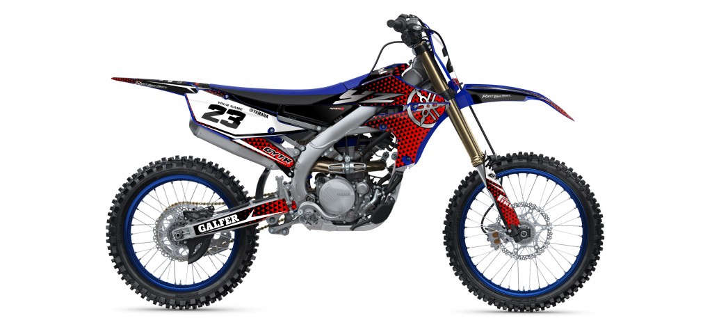 YAMAHA YZ450F 18-22 / YZ250F 19-22 GRAPHIC SET DECAL KIT