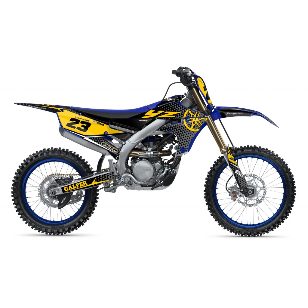 YAMAHA YZ450F 18-22 / YZ250F 19-22 GRAPHIC SET DECAL KIT