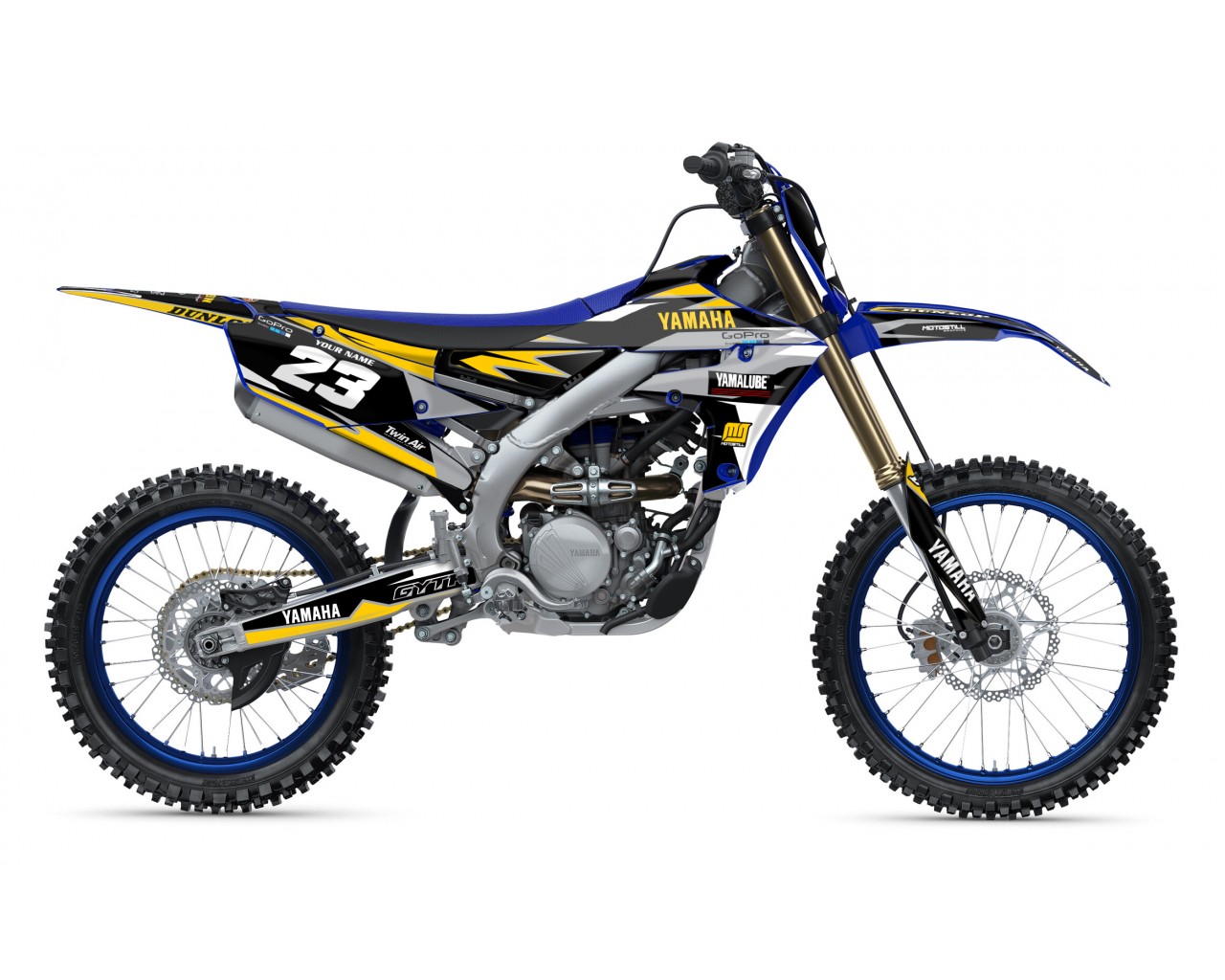 YAMAHA YZ450F 18-22 / YZ250F 19-22 GRAPHIC SET DECAL KIT