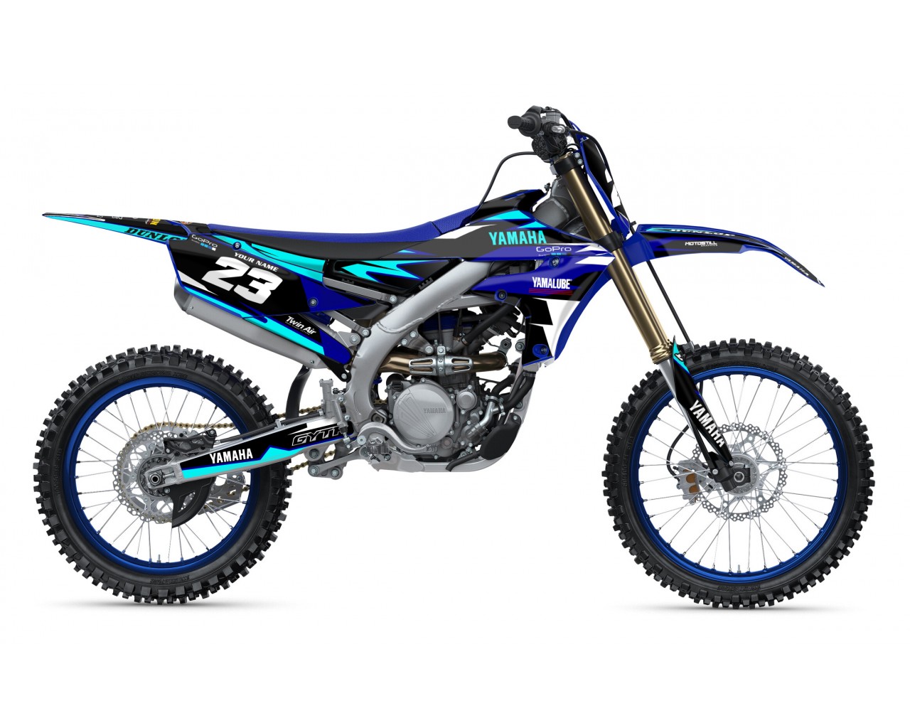 YAMAHA YZ450F 18-22 / YZ250F 19-22 GRAPHIC SET DECAL KIT