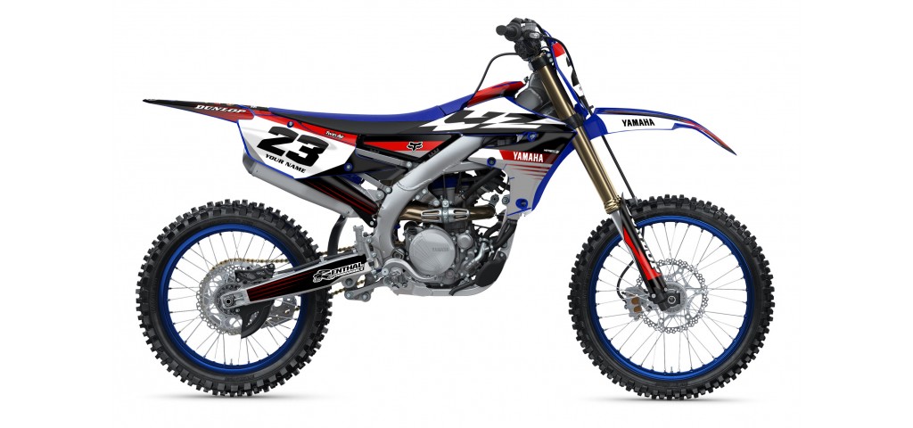 YAMAHA YZ450F 18-22 / YZ250F 19-22 GRAPHIC SET DECAL KIT