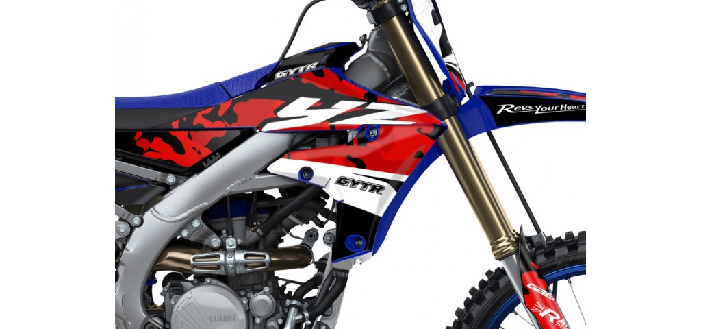 YAMAHA YZ450F 18-22 / YZ250F 19-22 GRAPHIC SET DECAL KIT