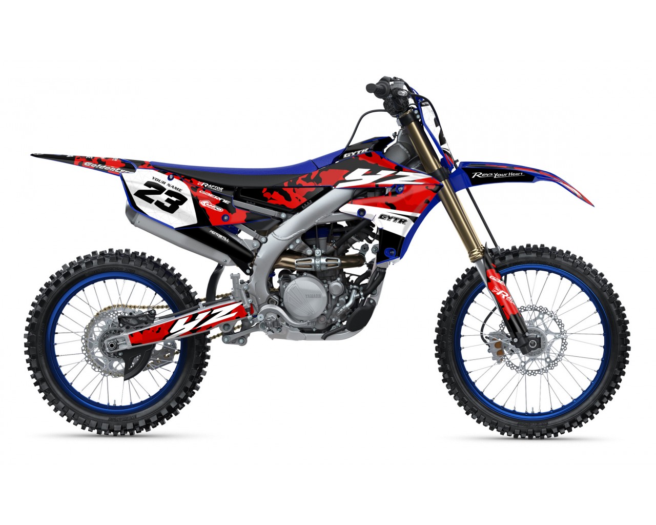 YAMAHA YZ450F 18-22 / YZ250F 19-22 GRAPHIC SET DECAL KIT