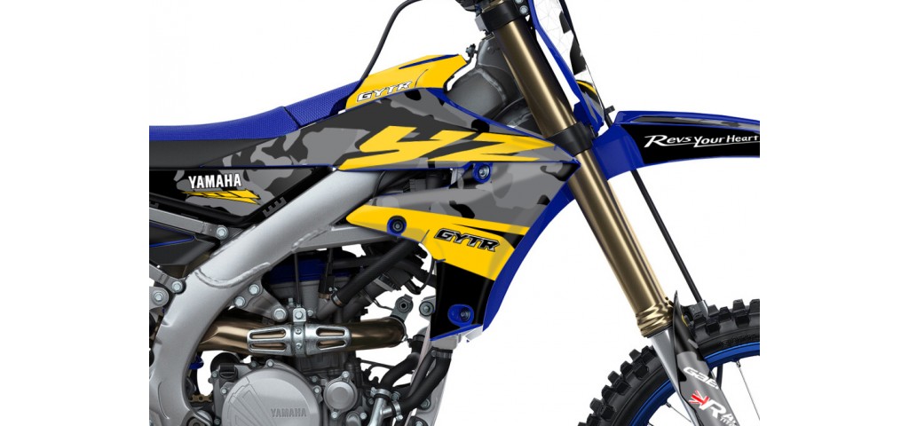YAMAHA YZ450F 18-22 / YZ250F 19-22 GRAPHIC SET DECAL KIT