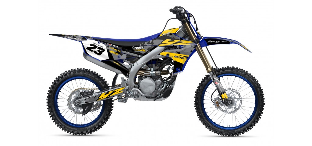 YAMAHA YZ450F 18-22 / YZ250F 19-22 GRAPHIC SET DECAL KIT