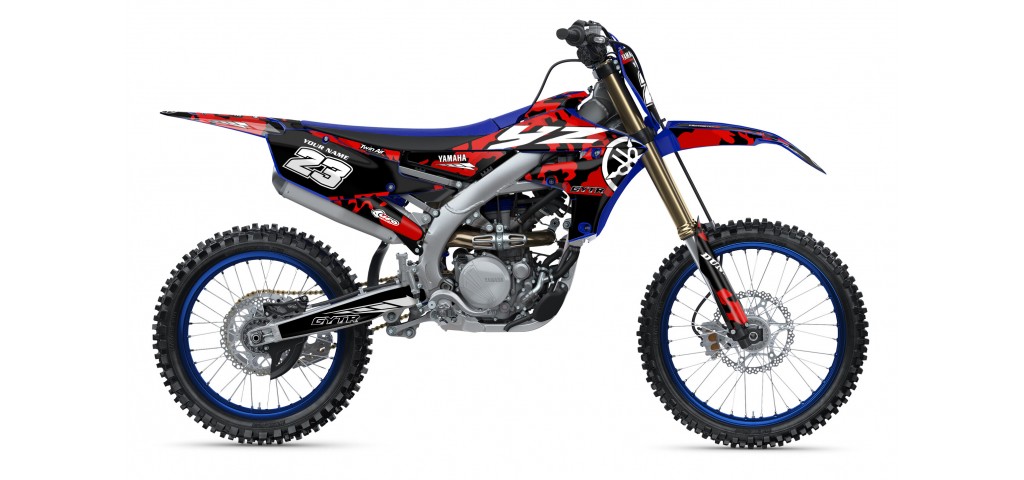 YAMAHA YZ450F 18-22 / YZ250F 19-22 GRAPHIC SET DECAL KIT