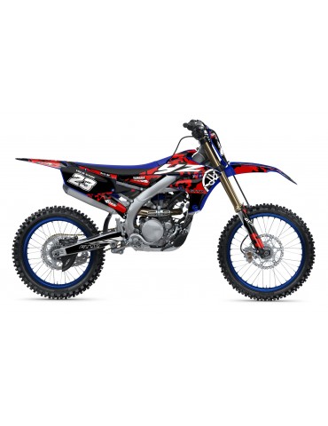 YAMAHA YZ450F 18-22 / YZ250F 19-22 GRAPHIC SET DECAL KIT