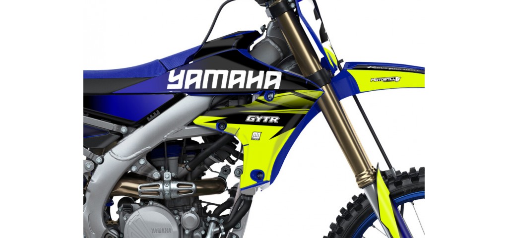 YAMAHA YZ450F 18-22 / YZ250F 19-22 GRAPHIC SET DECAL KIT