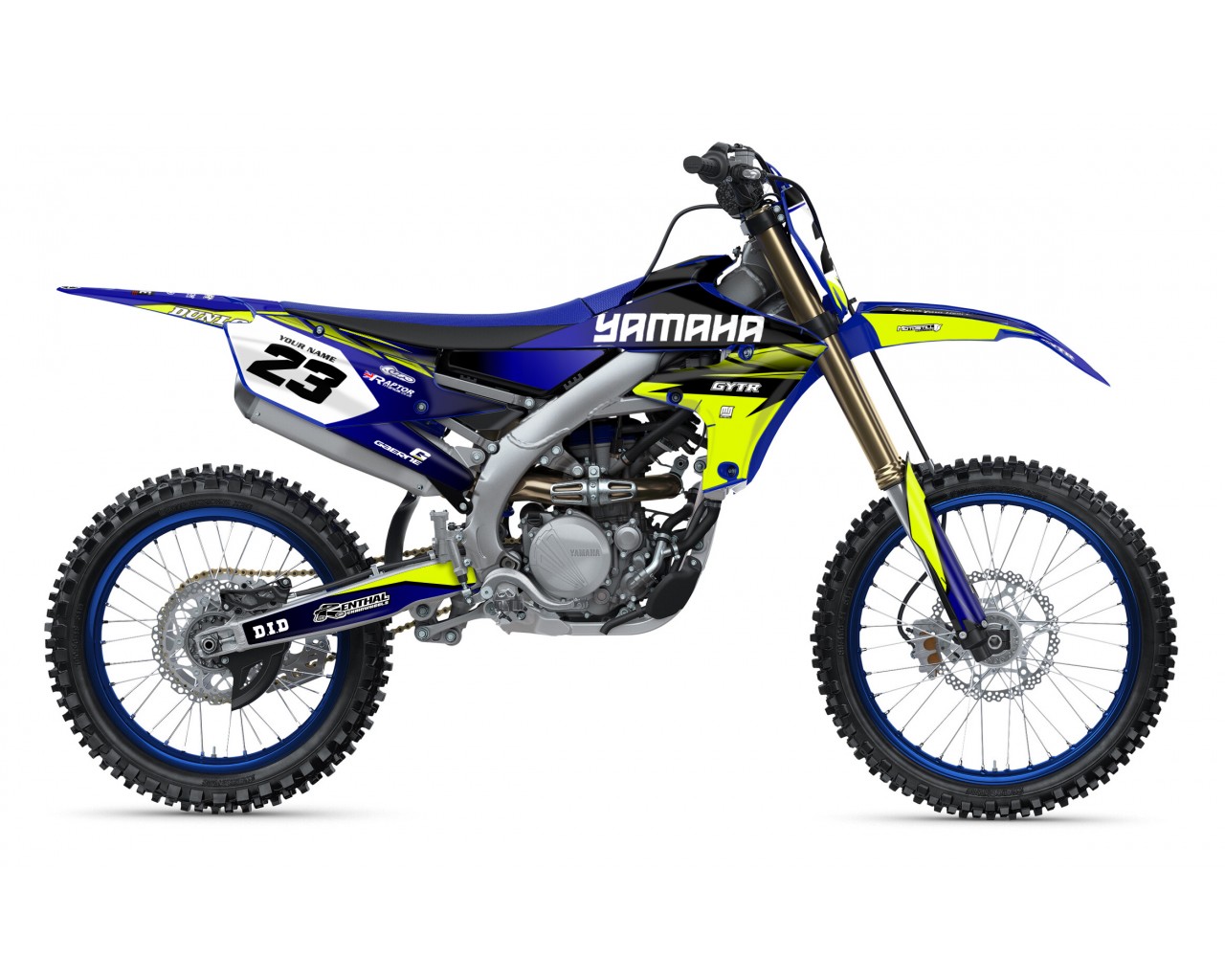 YAMAHA YZ450F 18-22 / YZ250F 19-22 GRAPHIC SET DECAL KIT