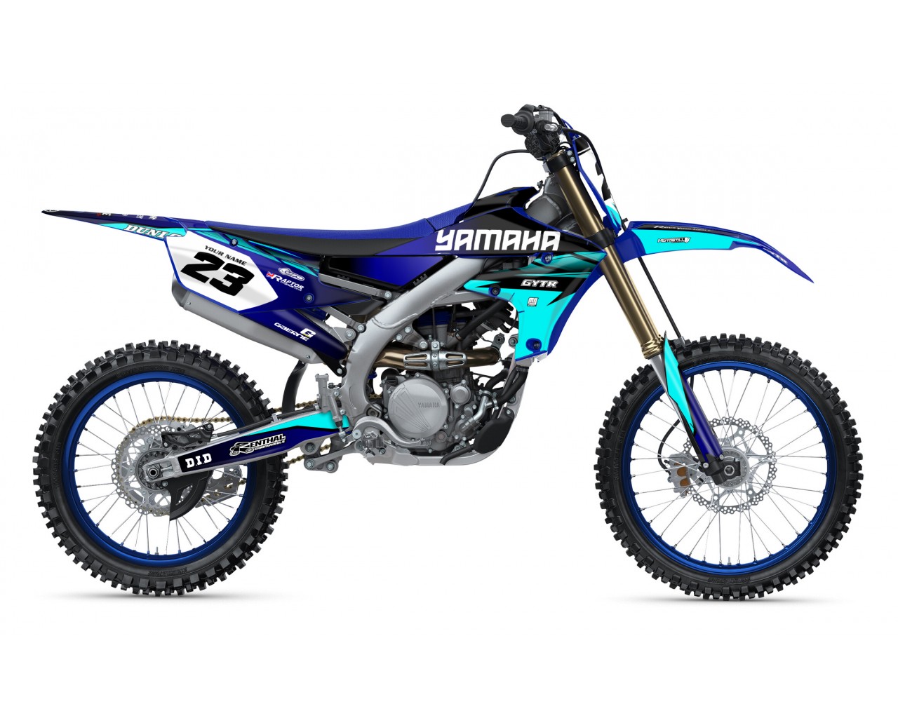 YAMAHA YZ450F 18-22 / YZ250F 19-22 GRAPHIC SET DECAL KIT