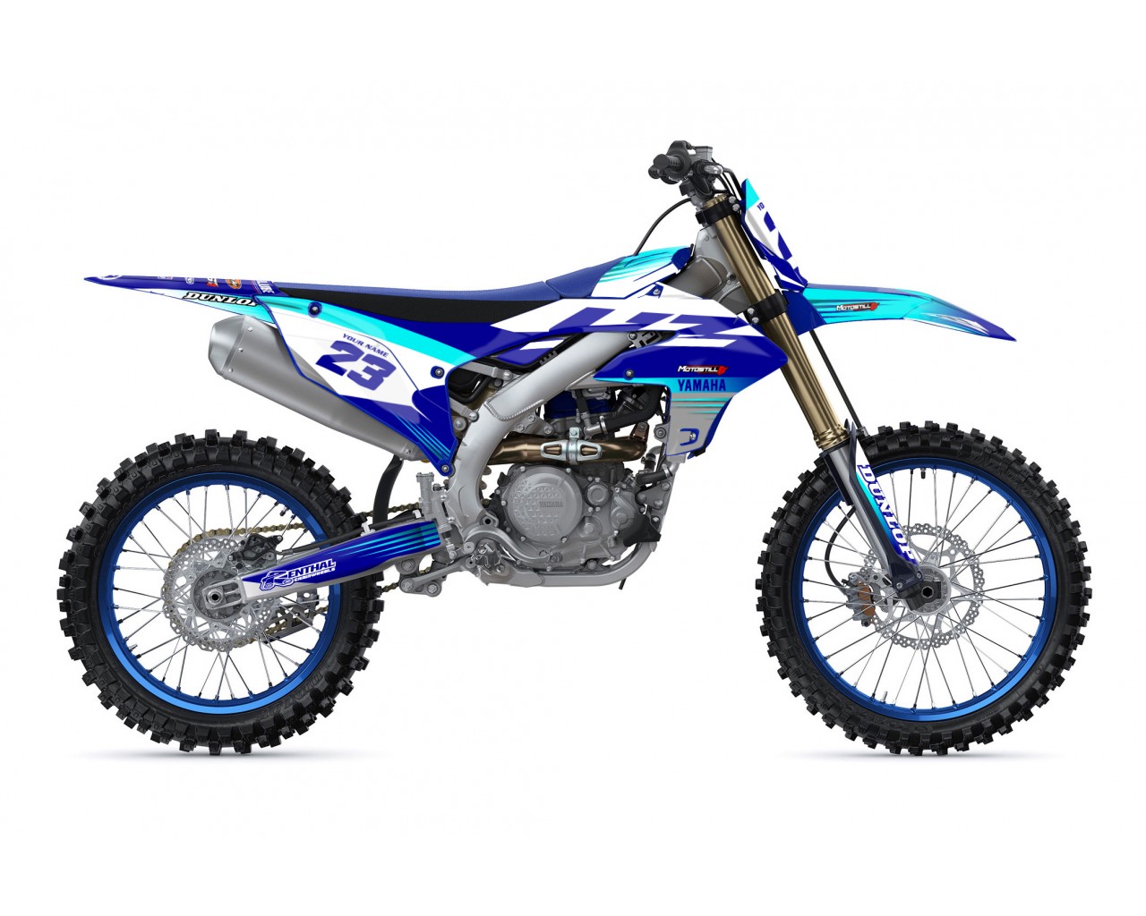 YAMAHA YZ 450 F GRAPHIC STICKER SET DECAL KIT