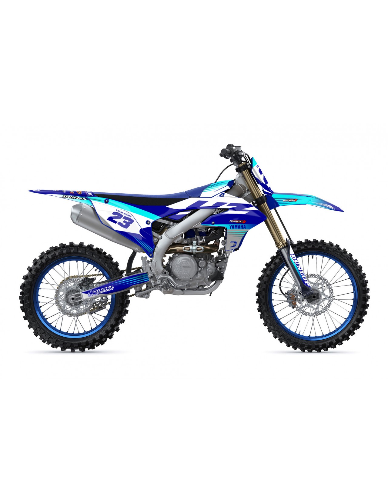 YAMAHA YZF 450 2023 GRAPHIC STICKER KIT