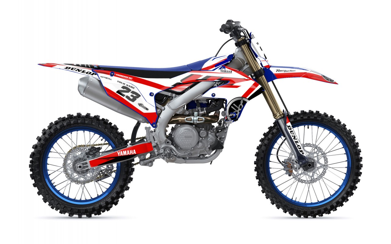 YAMAHA YZ 450 F GRAPHIC STICKER SET DECAL KIT