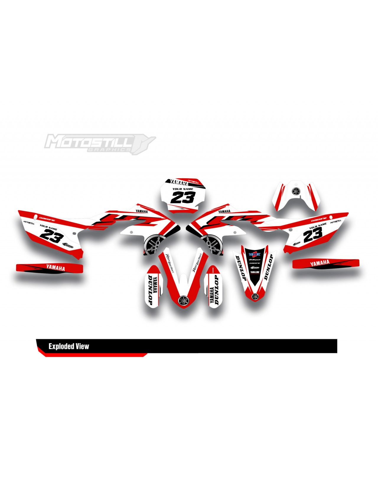 yamaha yzf 450 graphic | yamaha yzf 450 sticker | yamaha yzf 450decal ...